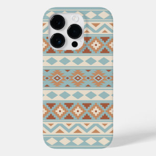 Aztec Essence Ptn IIIb Blue Cream Terracottas Case-Mate iPhone 14 Pro Hülle