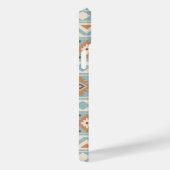 Aztec Essence Ptn IIIb Blue Cream Terracottas Case-Mate iPhone Hülle (Rückseite / Rechts)