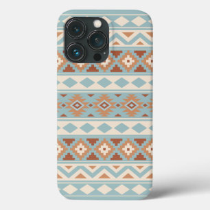 Aztec Essence Ptn IIIb Blue Cream Terracottas Case-Mate iPhone Hülle