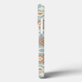 Aztec Essence Ptn IIIb Blue Cream Terracottas Case-Mate iPhone Hülle (Rückseite / Links)