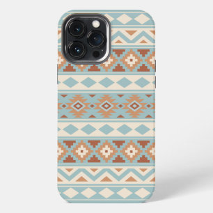 Aztec Essence Ptn IIIb Blue Cream Terracottas iPhone 13 Pro Max Hülle