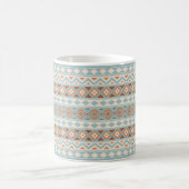 Aztec Essence Ptn IIIb Blue Cream Terracottas Kaffeetasse (Mittel)