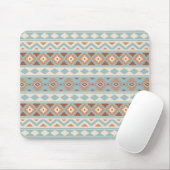 Aztec Essence Ptn IIIb Blue Cream Terracottas Mousepad (Mit Mouse)