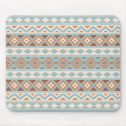 Aztec Essence Ptn IIIb Blue Cream Terracottas Mousepad (Vorne)