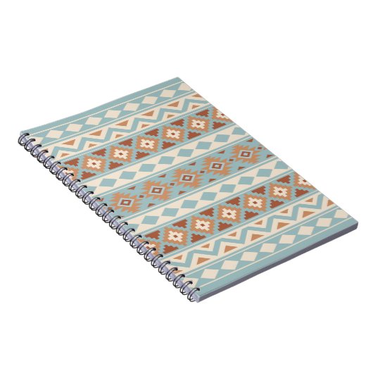 Aztec Essence Ptn IIIb Blue Cream Terracottas Notizblock (Rechte Seite)