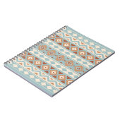 Aztec Essence Ptn IIIb Blue Cream Terracottas Notizblock (Linke Seite)