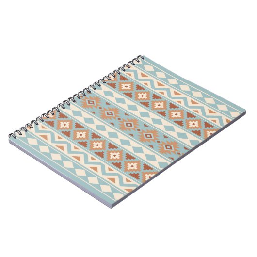 Aztec Essence Ptn IIIb Blue Cream Terracottas Notizblock (Linke Seite)