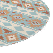 Aztec Essence Ptn IIIb Blue Cream Terracottas Schneidebrett (Ecke)