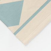 Aztec Essence Ptn IIIb Cream Blue Terracottas Fleecedecke (Ecke)