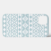 Aztec Essence Ptn IIIb Enteneier Blau & Weiß Case-Mate iPhone Hülle (Rückseite (Horizontal))