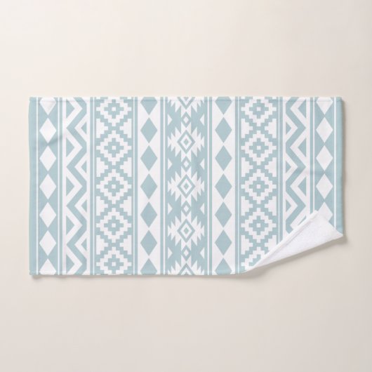 Aztec Essence Ptn IIIb Enteneier Blau & Weiß Handtuch (Handtuch)