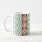 Aztec Essence V Ptn IIIb Blue Cream Terracottas Kaffeetasse (Links)