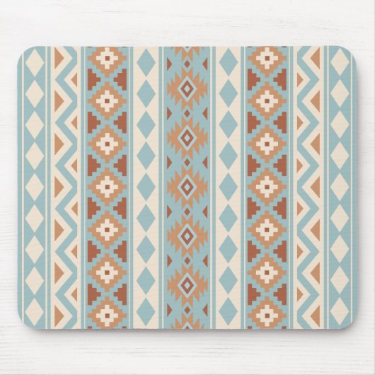 Aztec Essence V Ptn IIIb Blue Cream Terracottas Mousepad (Vorne)