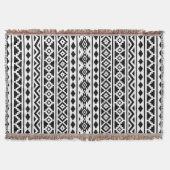 Aztec Essence Vertical Ptn II Black on White Decke (Vorderseite)