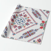 Aztec Ethnic Pattern Geschenkpapier (Ungerollt)