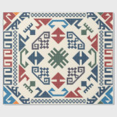 Aztec Ethnic Pattern Geschenkpapier (Flach)