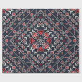 Aztec Ethnic Pattern Geschenkpapier (Flach)