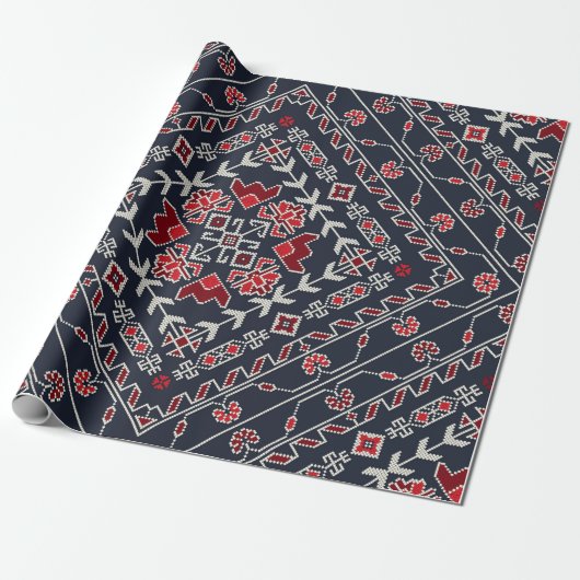 Aztec Ethnic Pattern Geschenkpapier (Ungerollt)