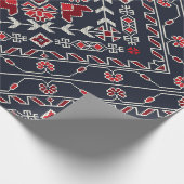 Aztec Ethnic Pattern Geschenkpapier (Ecke)