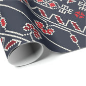 Aztec Ethnic Pattern Geschenkpapier (Rolleneckpunkt)