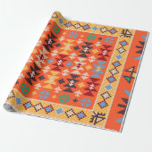 Aztec Ethnic Pattern Geschenkpapier (Ungerollt)