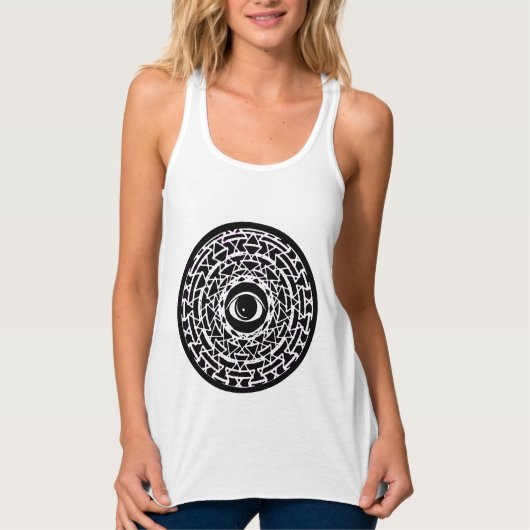Aztec Eye Womens Tank Top (Vorderseite)