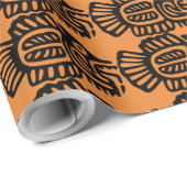 Aztec Fish Geschenkpapier (Rolleneckpunkt)