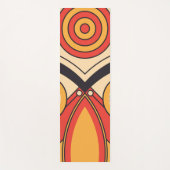 aztec flach Stil Yogamatte (Vorderseite)