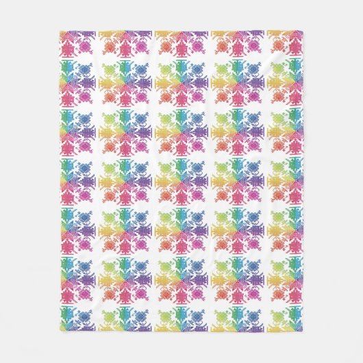 Aztec Fleecedecke (Vorderseite)