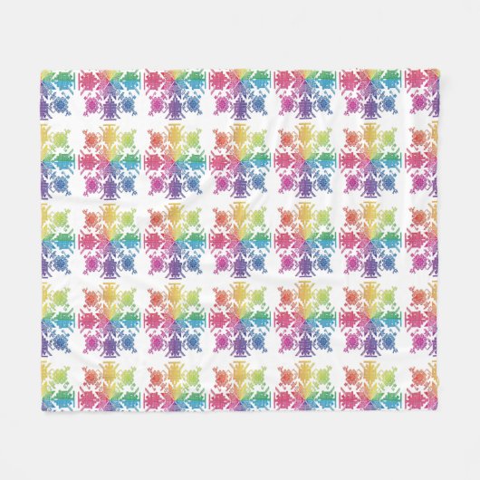 Aztec Fleecedecke (Vorderseite (Horizontal))