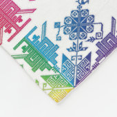 Aztec Fleecedecke (Ecke)