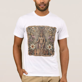 Aztec Floral Pride T - Shirt | Quee Maya Art