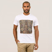 Aztec Floral Pride T - Shirt | Quee Maya Art (Vorne ganz)
