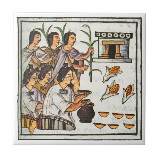 Aztec Food Fliese (Vorderseite)