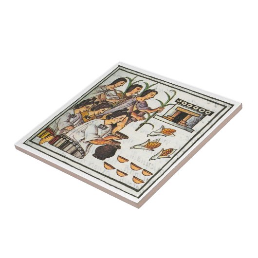 Aztec Food Fliese (Seite)