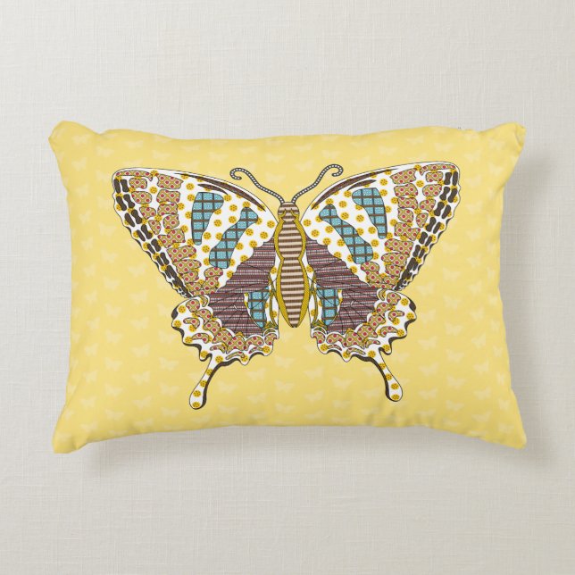 Aztec Frack Accent Pillow Dekokissen (Vorderseite)