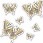 Aztec Frack Contour Sticker (Vorderseite)
