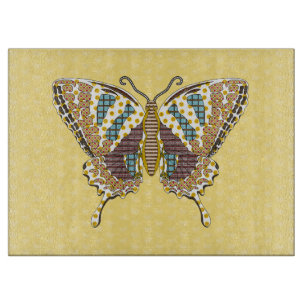 Aztec Frack Glass Cutting Board Schneidebrett