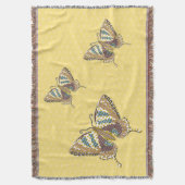 Aztec Frack Throw Blanket Decke (Vorderseite Vertikal)