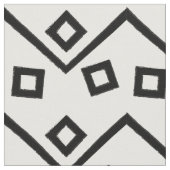 Aztec Geometric Abstraktes Muster Stoff (Nahaufnahme)