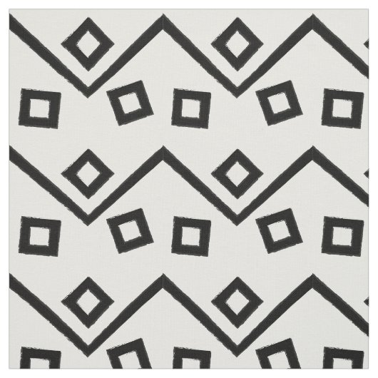 Aztec Geometric Abstraktes Muster Stoff (Muster)