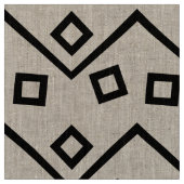 Aztec Geometric Abstraktes Muster Stoff (Nahaufnahme)