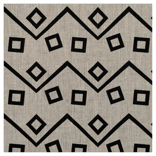 Aztec Geometric Abstraktes Muster Stoff (Muster)