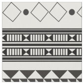 Aztec Geometric Abstraktes Muster Stoff (Nahaufnahme)