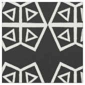 Aztec Geometric Abstraktes Muster Stoff (Nahaufnahme)