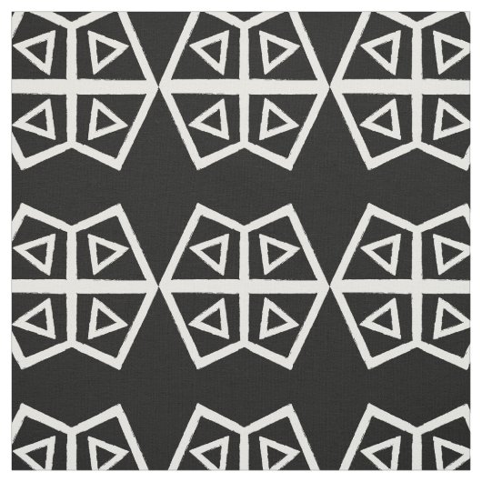 Aztec Geometric Abstraktes Muster Stoff (Muster)