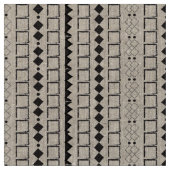 Aztec Geometric Abstraktes Muster Stoff (Nahaufnahme)