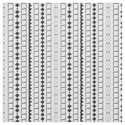 Aztec Geometric Abstraktes Muster Stoff (Muster)