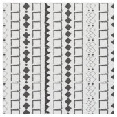 Aztec Geometric Abstraktes Muster Stoff (Nahaufnahme)