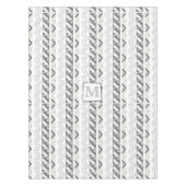 Aztec Geometric Abstraktes Muster Tischdecke (Vorderseite)